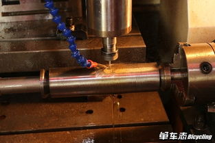 钛合金自行车零部件的机械加工参观北京航轮延工厂